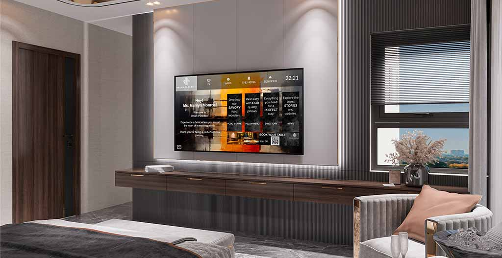 Hotel en Medellín con sistema de entretenimiento IPTV